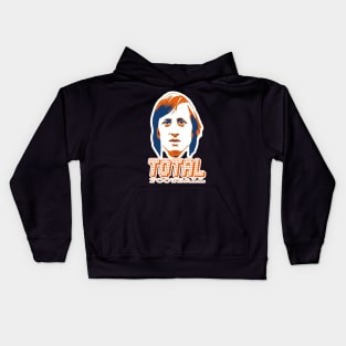 Netherlands - Johan Cruyff - TOTAL FOOTB Kids Hoodie